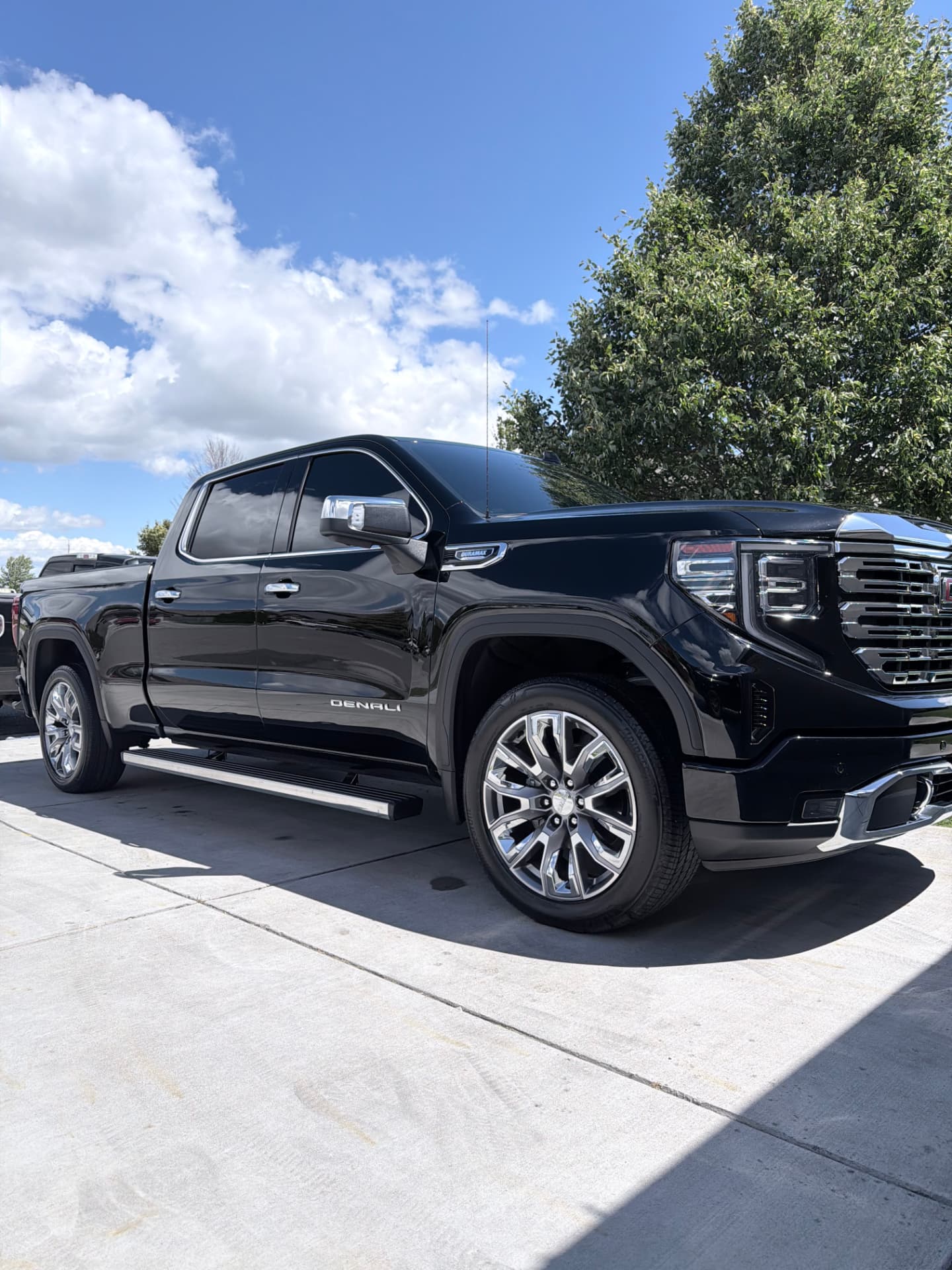 Black GMC Denali after ceramic coating by Tri Cities Detailing